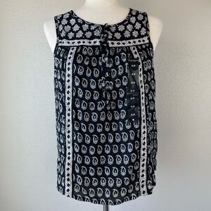 NWT Lucky Brand Sleeveless Top Size S